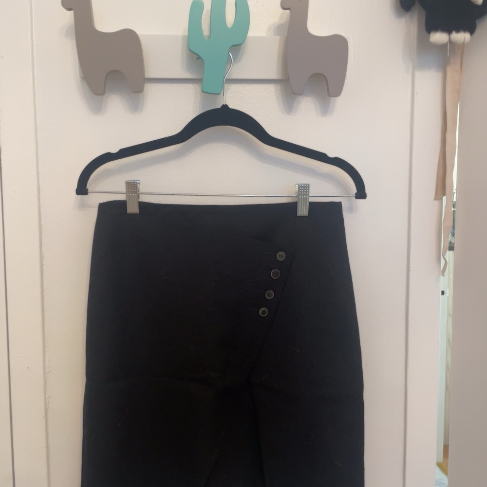 Zara Elegant Black Skirt
